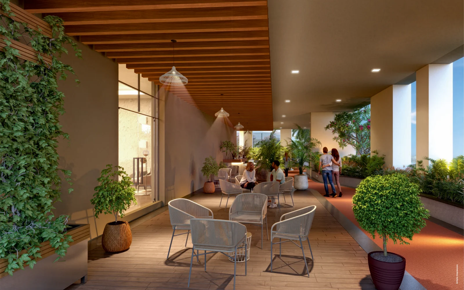 Lounge at Venkatesh Erandwane Central